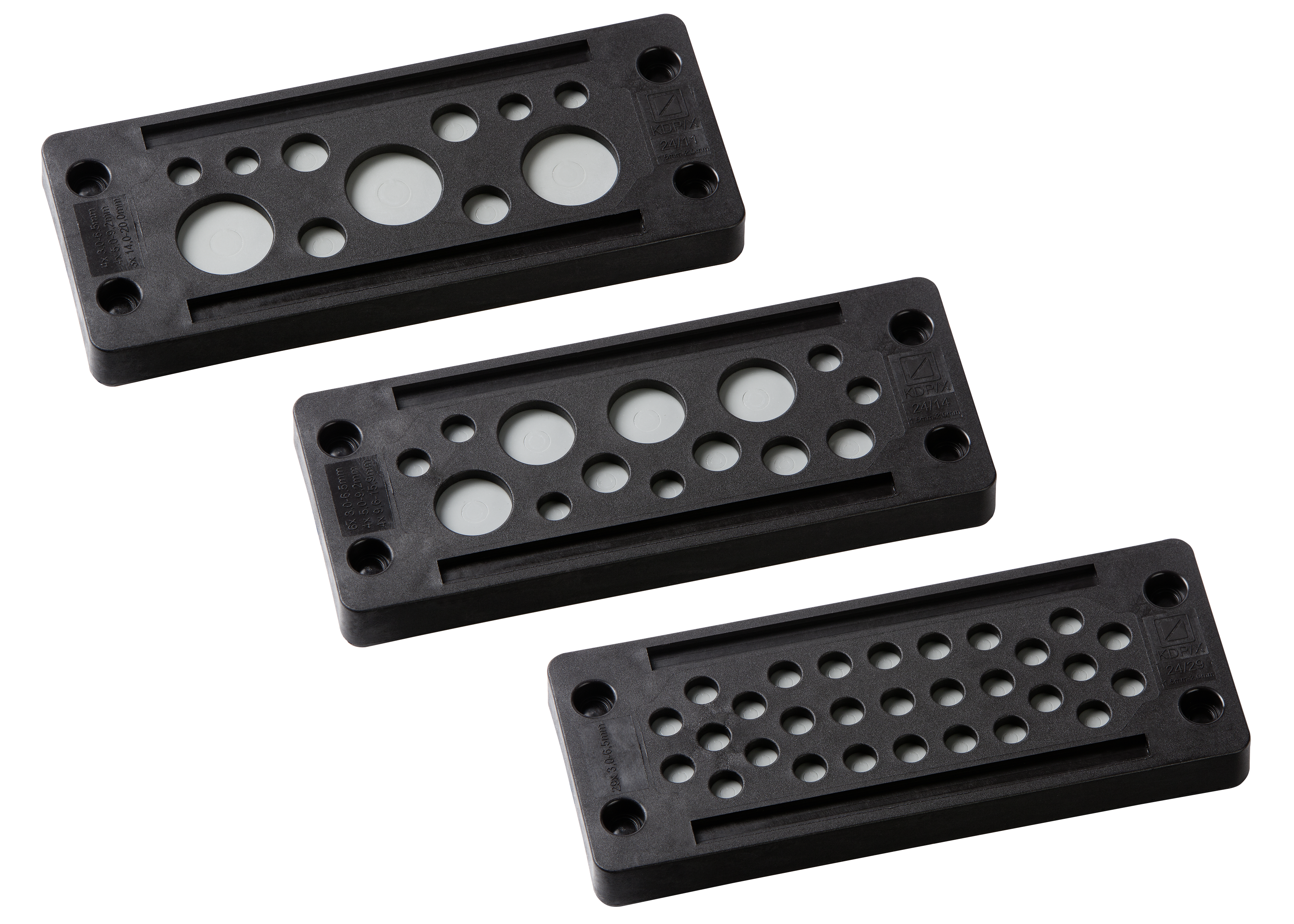 Plastic cable entry plate plastic type KDP/X 24 – Cable