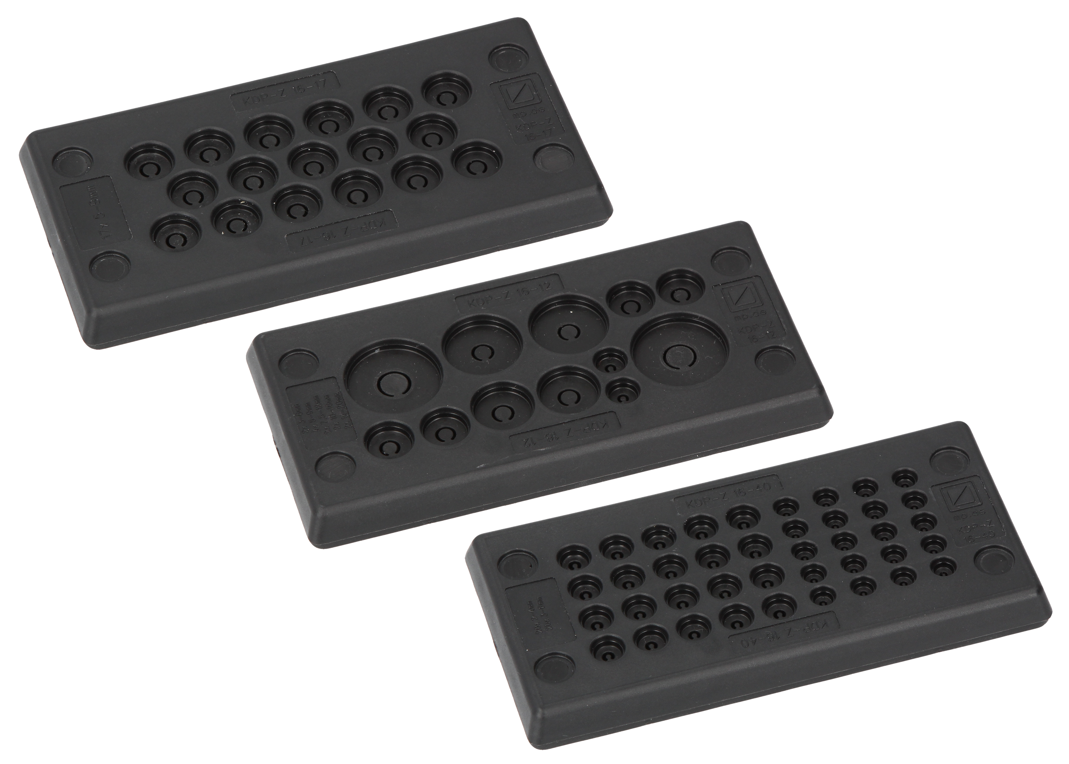 Cable entry plate plastic type KDP/Z – Cable entry plate KDP