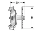 Support de câbles type KAF/EK 120