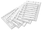 Kennzeichenschild KSM (Polypropylen) / KSM-D (Polypropylen) 20