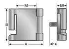Étrier anti-traction Type ZL-fix 115