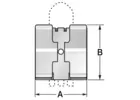 Brida de apantallamiento tipo SK 0