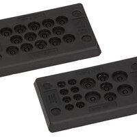 Cable entry plate plastic type KDP/Z – Cable entry plate KDP