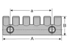 Support de câbles type KAF/NI 0