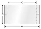 Kit targhetta di identificazione TS 110