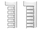 KWI terminal block label 210