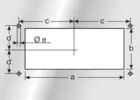 Plastic cable entry plate plastic type KDP/X 24 210