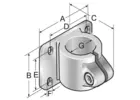 Flange clamp 110