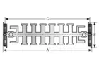 Support de câbles type KAF/EK 110