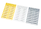 Étiquette de marquage KSD (polypropylène) / KSM-D (polypropylène) 0