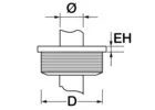 Membrane passe-câbles Type KDM 0