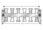 Support de câbles type KAF/SF 10