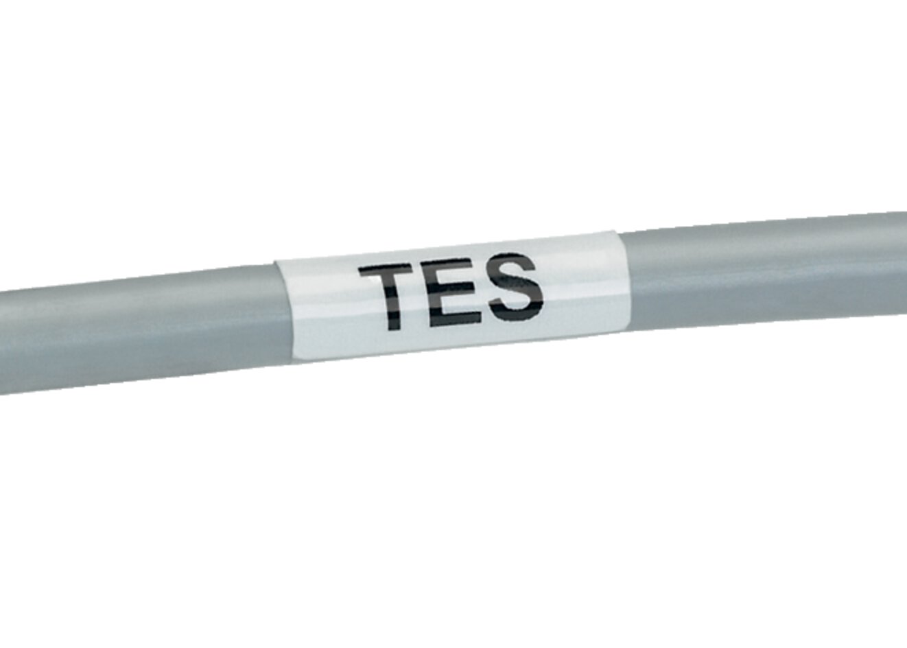 TES - selbstlaminierender Kabelmarkierer 0