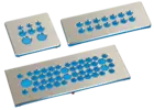 Cable entry plate FDA Hygienic 10