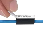 Placa de identificación KS (de una línea/divisible) 210