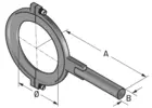 Klämma (axel 6) 110