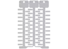 KS Label plate (single-line) 30