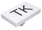 TK terminal block label 10