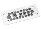 Piastra di ingresso cavi tipo KDP Modulo EMC 10