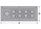 cablequick® FDA тип 90 (90x221 mm) 110