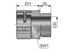 Type MSV (raccord à enficher) 110