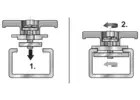 Perfil sujetacables tipo ZL-AM 210