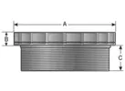 Cable entry plate round type KDP/ZR 110